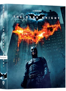 THE DARK KNIGHT [4K UHD + 2D] Blu-Ray STEELBOOK [MANTA LAB] DOUBLE LENTICULAR A - Picture 1 of 3