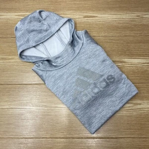 Adidas Girls Fleeced Hoodie Active Pullover Youth Sweatshirt XL - Picture 1 of 22