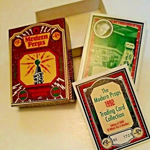 MODERN PROPS Edición Limitada #?/3000 1992 MODERN PROPS INC JUEGO DE 30 TARJETAS SELLADO - Imagen 1 de 9