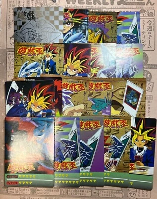 Yu-Gi-Oh Toei Sealdass Stickers Set Exodia Silver Rare + More 20 SET - Japanese. - Image 1 of 3