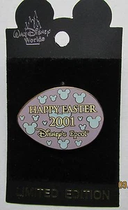Disney WDW Easter Egg Hunt Epcot Purple Pin - Picture 1 of 2