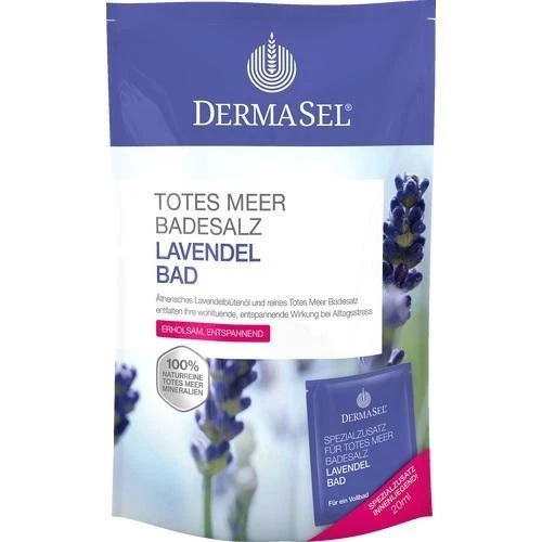 FETTE PHARMA GMBH DERMASEL Totes Meer Badesalz+Lavendel SPA, 1 P PZN 07389811