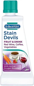 Dr Beckmann Stain Devils 50g Removes Fruit, Coffee, Tea & Red Wine Stains - Picture 1 of 5