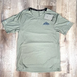 NUEVA Camisa de Correr Nike Trail Solar Chase Para Hombre Pequeña Dri-FIT Manga Corta Top - Imagen 1 de 7