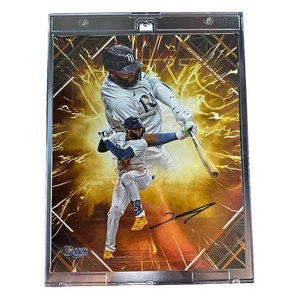 Junior Caminero 2025 Fanatics Under Wraps Emanate Auto 8x10 Orange 01/25 RC - Bild 1 von 12