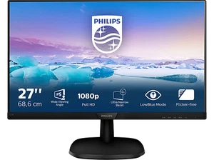 Monitor - Philips 273V7QDSB/00, 27" Full HD, 75Hz, 5 ms, IPS, Flicker Free - Imagen 1 de 8
