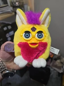 EXTREMELY RARE 1999 FOUL MOUTH TALKING YELLOW FURBY BUDDY WORKS EUC - Picture 1 of 17