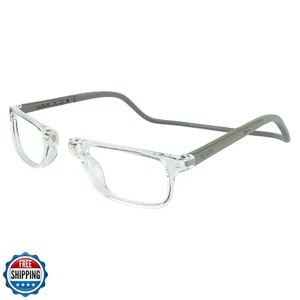 Clic Magnetic Reading Glasses for Men or Women, Soft Foldable Band, Computer  - Picture 1 of 5