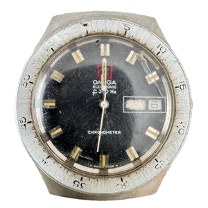 Orologio da polso elettronico uomo vintage 40 mm 1972 Omega 198.029 12j ESA 916 svizzero - Foto 1 di 3