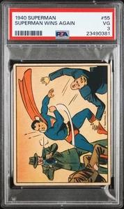 1940 Superman #55 Superman Wins Again PSA 3 - Bild 1 von 2