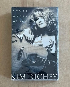 KIM RICHEY Those Words We Said b/w Let the Sun Fall Down Cassette Single Sealed - Picture 1 of 6