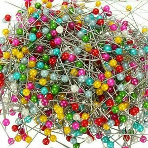 100pcs Mixed Color Head Dressmaking Weddings L6C0 Sewing-Pi C1J6 B9S4 P3O0 N5Y6 - Picture 1 of 6