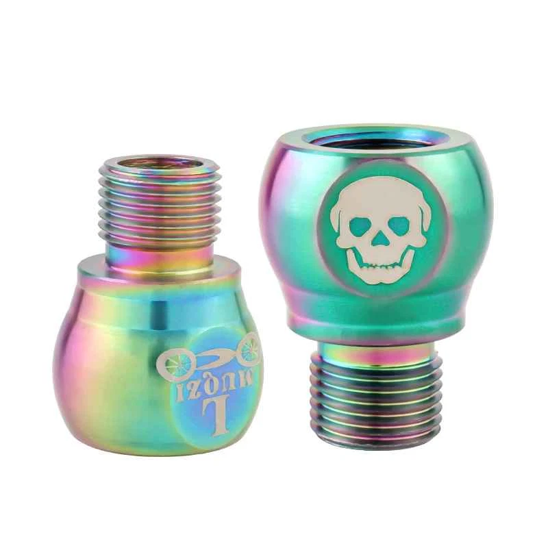 EXTENSORES DE PEDAL DE BICICLETA 20 MM MANIVELA 9/16 A PEDAL Extensión de pedal 9/16 MTB BMX Foto 1 de 4