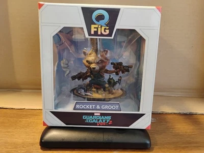Q Fig - Rocket Racoon and Groot - "Guardianes de la Galaxia Vol. 2" nuevo en caja Foto 1 de 4
