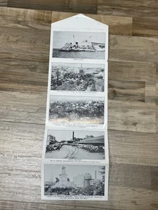 1920’s ANTIQUE FOLDING POSTCARD HAVANA CUBA THE TROPICAL BREWERY - Picture 1 of 6