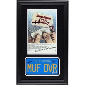 Cheech & Chong Auto Fanatics Authentic Up in Smoke gerahmtes Nummernschild & Poster - Bild 1 von 12