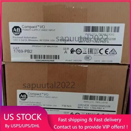 New Factory SealedAB 1769-PB2 CompactLogix DC 2A/0.8A Power Supply - Image 1 of 1