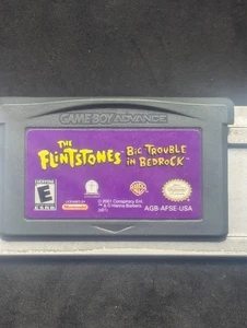 The Flintstones Big Trouble in Bedrock Nintendo Gameboy Advance Cartridge Only - Picture 1 of 1