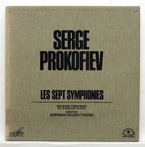 ROZHDESTVENSKY ⸺ PROKOFIEV The 7 symphonies ⸺ CHANT DU MONDE 6xLPs box NM - Imagen 1 de 2