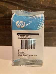 HP 61 Tri Color Tintenpatrone CH562W NEU ORIGINAL (OHNE BOX) - KOSTENLOSER VERSAND! - Bild 1 von 3