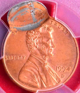1994-D DOUBLE STRUCK ERROR LINCOLN MEMORIAL CENT! PCGS MS-62 RD - Picture 1 of 3