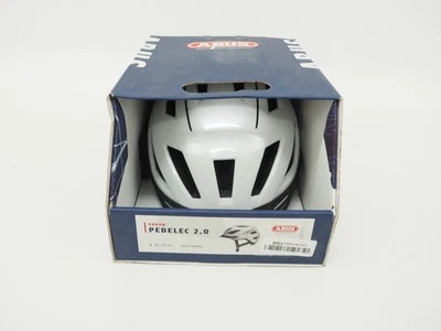 ¡Nuevo! Casco de ciclismo urbano Abus Pedelec 2.0 talla grande 56-62 cm blanco perla Foto 1 de 4