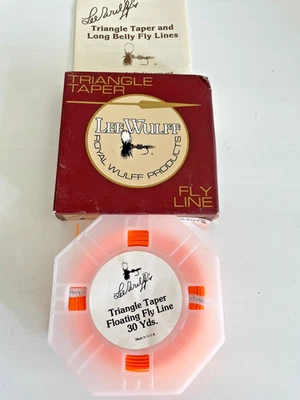 Royal Wulff Triangle Taper Fly Line Floating  Orange TT 6/7 F  30 yds NOS - Image 1 of 4