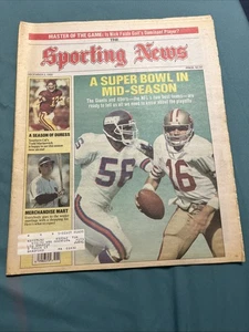 The Sporting News December 3, 1990 Joe Montana, Lawrence Taylor - Foto 1 di 1