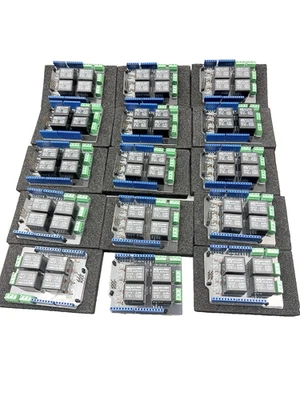 15 x 4-Kanal Relais Modul 5V für Arduino Relay Shield Erweiterung 4CH 4 Channel - Bild 1 von 4