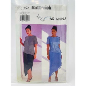 Butterick 3062 Arianna Designer Abendkleid, Brautmutter, Gr. 22-24-26 UNGESCHNITTEN - Bild 1 von 2