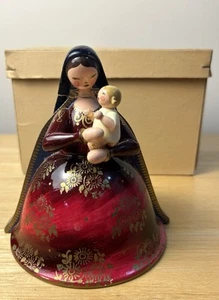 ERZGEBIRGE Wendt Kuhn Madonna Mary W/Child Nativity Germany Original Box READ - Picture 1 of 10