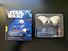 Star Wars Micro Galaxy Squadron Ewok Combat Glider with Ewok Series 4 Free Ship