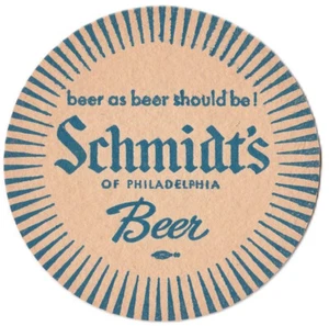 C Schmidt Brewing Co Beer Coaster Philadelphia PA - Picture 1 of 2