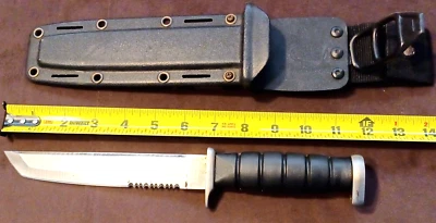 CUBIERTOS ESCARCHA Flying Falcon 6.75 hoja fija tanto cuchillo con funda Foto 1 de 4