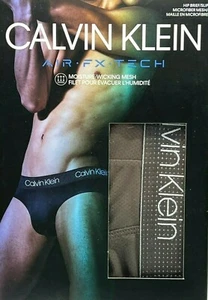 Calvin Klein Men's Air FX Tech Micro Hip Brief, Brown, XL - Picture 1 of 3