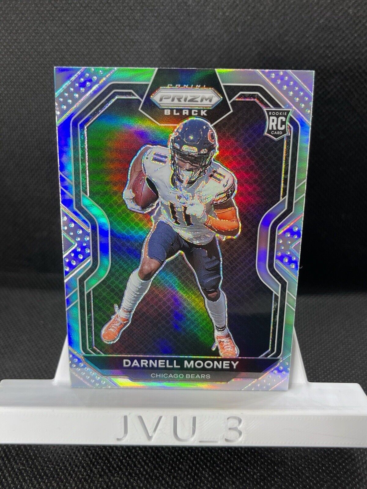 2020 CHRONICLES PRIZM BLACK SILVER DARNELL MOONEY RC ROOKIE BEARS