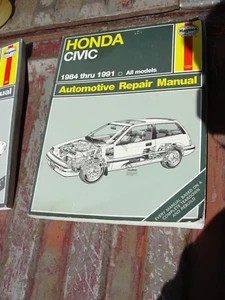 Haynes Repair Manual Honda Civic 1984-1991 All Models Part# 42023 VG - Picture 1 of 1