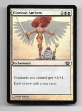 Glorious Anthem FOIL 8th Edition Glorious Anthem mtg english nm -