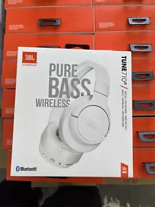 JBL JBLT710BTWHTAM Tune 710BT Wireless Over-Ear Headphones - Picture 1 of 1
