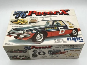Vintage 1975 MPC 1976 '76 AMC Pacer X Car 1/25 Scale Model Kit - 1-7601 *READ* - Picture 1 of 15