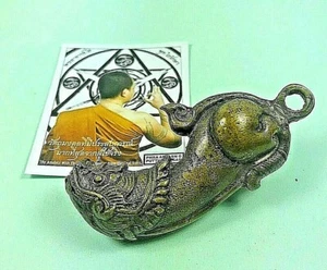 EROTIC PALADKIK TAKRUT PENDANT BY AJARN O CHARM SEX APPEAL MAGIC WEALTH FETISH - Picture 1 of 6