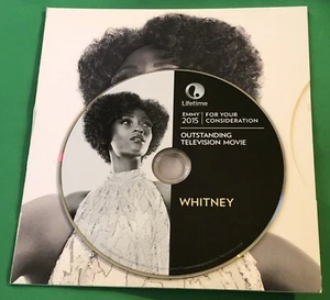 WHITNEY EMMY FYC DVD SCREENER LIFETIME WHITNEY HOUSTON BOBBY BROWN BIOGRAPHY OOP - Picture 1 of 2