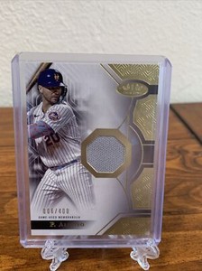 2023 TOPPS TIER ONE GAME-USED RELIC PETE ALONSO 400 NEW YORK METS