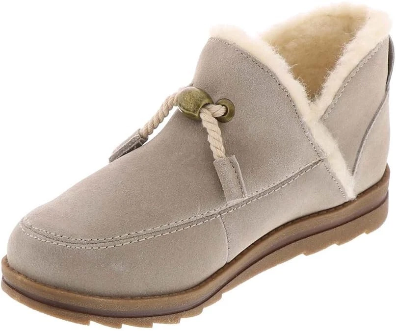 Ladies Beige 100% Genuine Suede MUK LUKS Sleepers Size 11 - Image 1 of 1