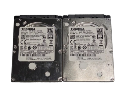 LOT OF 2 Dell 500GB C7F2G 2.5" SATA Laptop Hard Drive MQ01ACF050 - Image 1 of 3