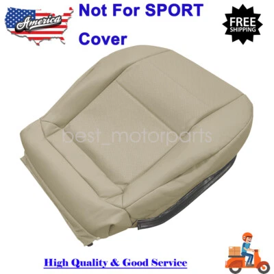 New Driver Bottom Leather Seat Cover TAN For 08-15 Mercedes Benz GLK 250 280 350 Foto 1 de 4