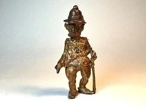 De colección Sterling Lanier American Bronze, oficial británico con casco de médula, años 60 - Imagen 1 de 8