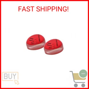 Egg Timer for Boiling Eggs (Pack of 2) - Color Changing Indicator for Medium, So - Picture 1 of 2