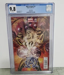New Avengers #4 CGC 9.8 NM/MT 1st Black Swan Cover 1:50 Variant Secret Wars Key - Picture 1 of 3