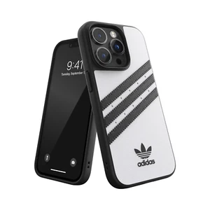 COQUE À PRESSION 3 BANDES ADIDAS BLANC ET NOIR IPHONE - Photo 1 sur 5